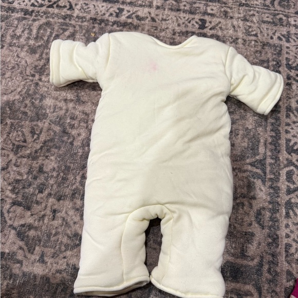 Magic Sleepsuit Cream Footie size large - Picture 4 of 5